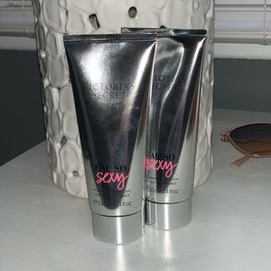 two bottles eou so sexy lotion